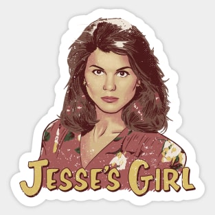 Jesse's Girl Sticker